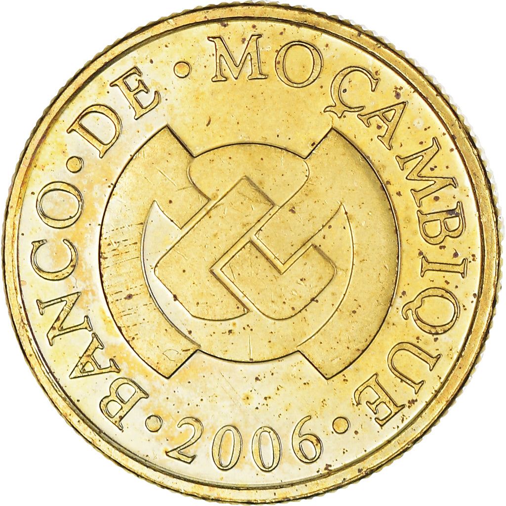 Mozambique | 10 Centavos Coin | Farmer | Tractor | Km:134 | 2006