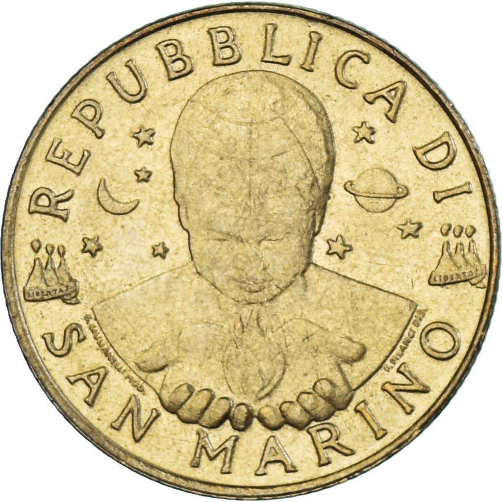 San Marino | 200 Lire Coin | Immanuel Kant | Km:356 | 1996