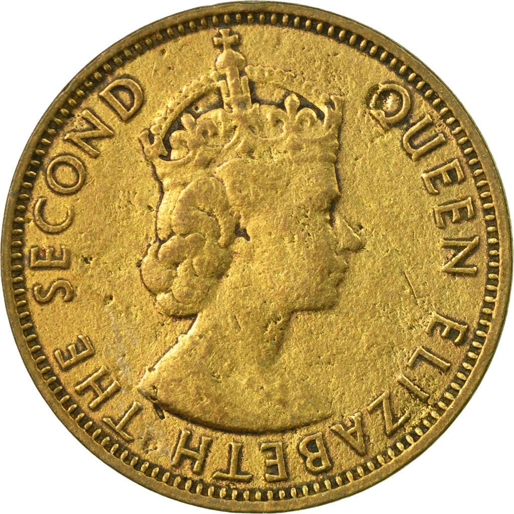 Jamaica Coin | 1/2 Penny Coin | Queen Elizabeth II | KM36 | 1955 - 1963