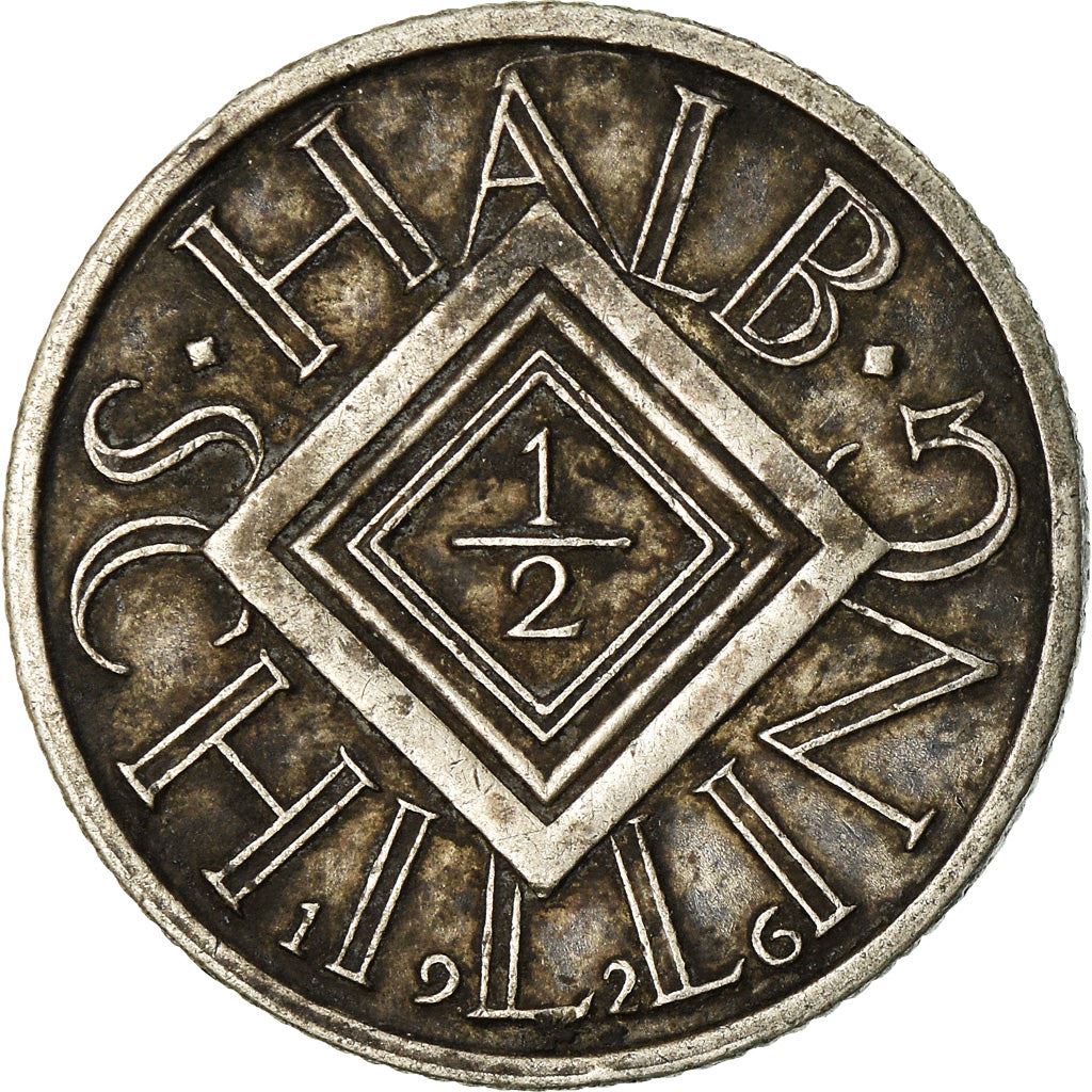 Austria | 1/2 Schilling Coin | Austrian Escutcheon | Km:2839 | 1925 - 1926