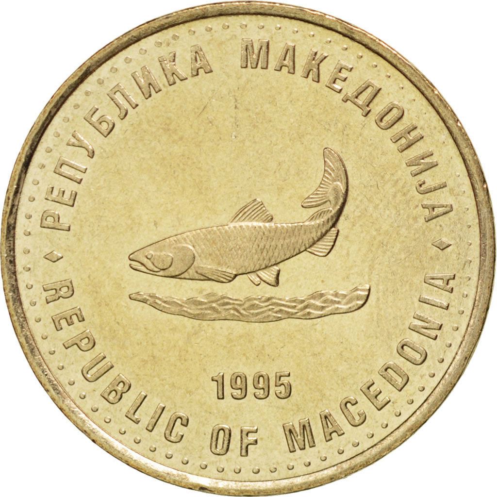 North Macedonia 2 Denari Coin | FAO | KM6 | 1995