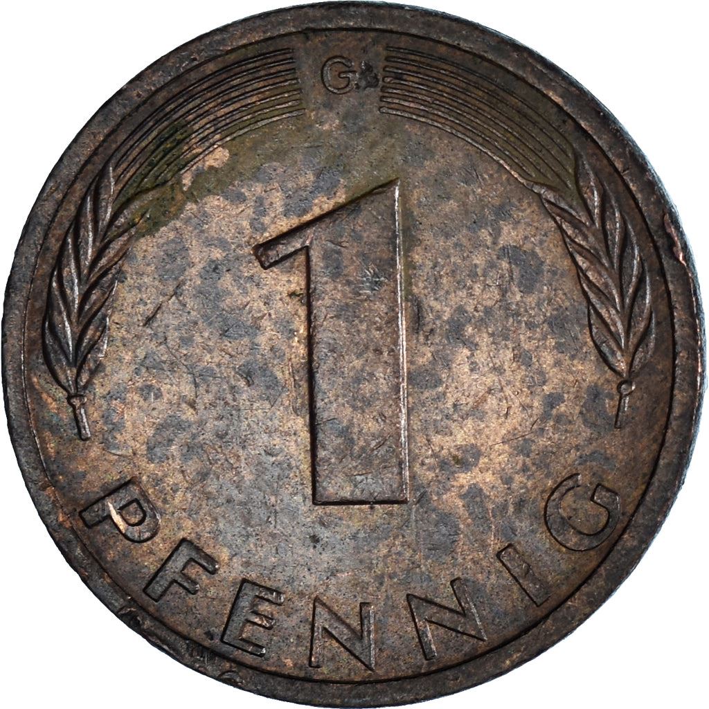 West Germany 1 Pfennig | 100 Coins | Oak Seedling | 1950 - 2001