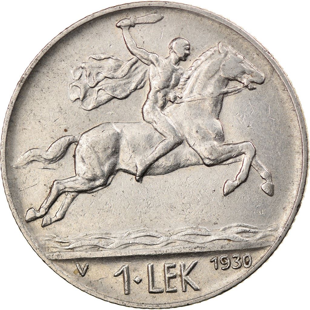 Albania | 1 Lek Coin | Alexander the Great | KM:5 | 1926 - 1931