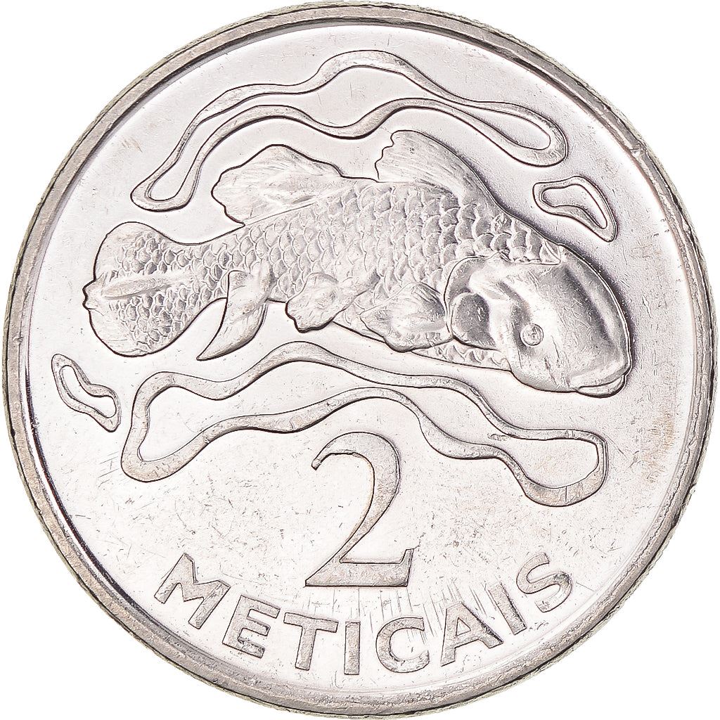 Mozambique | 2 Meticais Coin | Fish | KM138 | 2006 - 2019