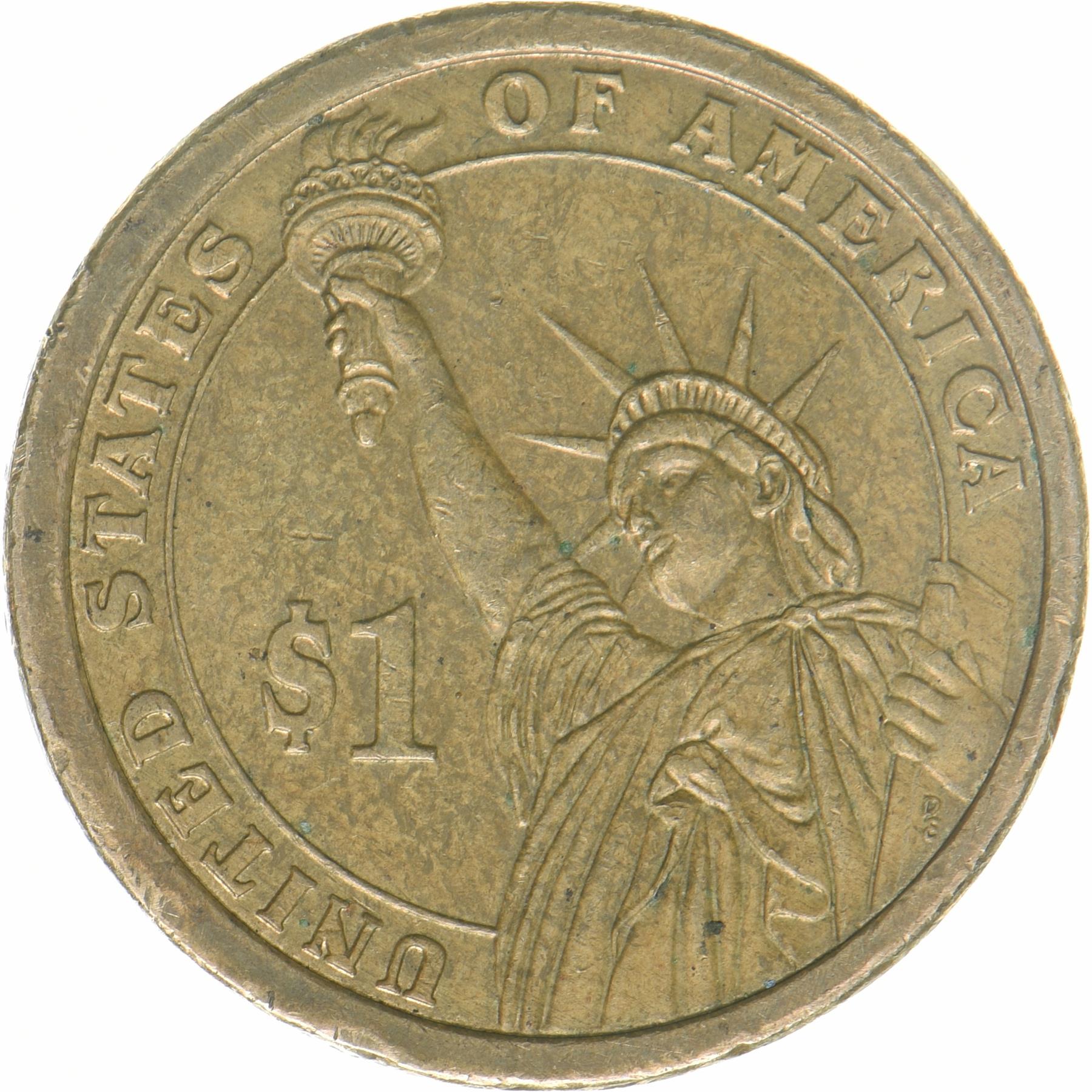 USA | 1 Dollars mønt | Abraham Lincoln | KM:478 | 2010