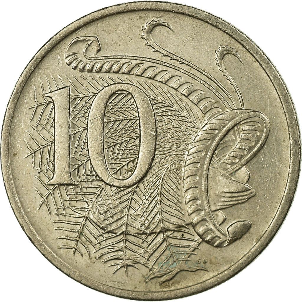 Australia | 10 Cents Coin | Lyrebird | Km:81 | 1985 - 1998
