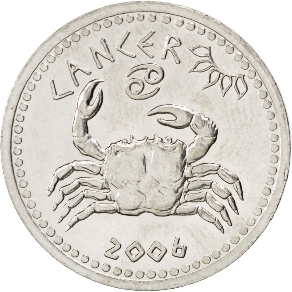 Somalilandia | Moneda de 10 chelines | Cáncer | Acero inoxidable | KM:12 | 2006