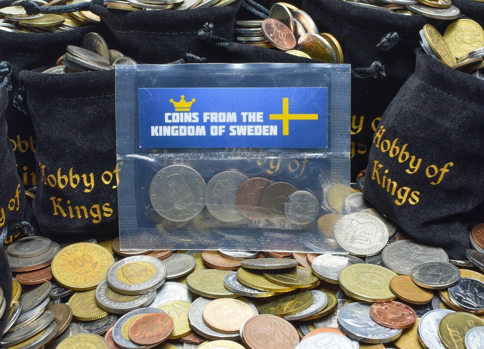 5 Mixed Coins From Sweden | Ore - Krona | 1950 - 2020