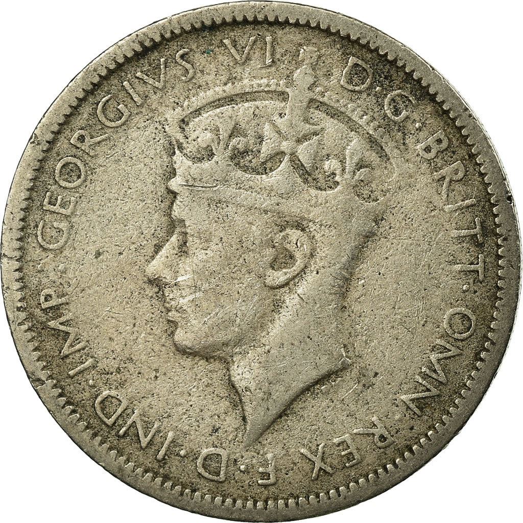British West Africa | 3 Pence Coin | George VI | Wreath | Km:21 | 1938 - 1947