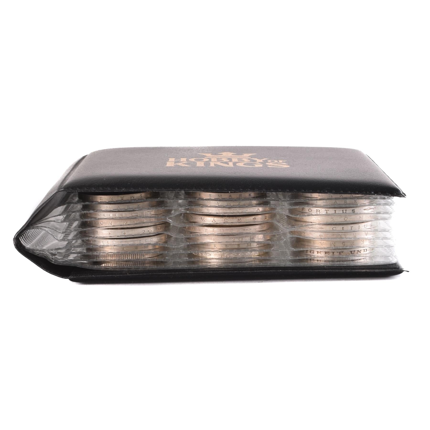 Coin Album 60 Pockets / Grids | 10 Pages | 2.5 x 2.5cm | Money Storage for Currency Collectors