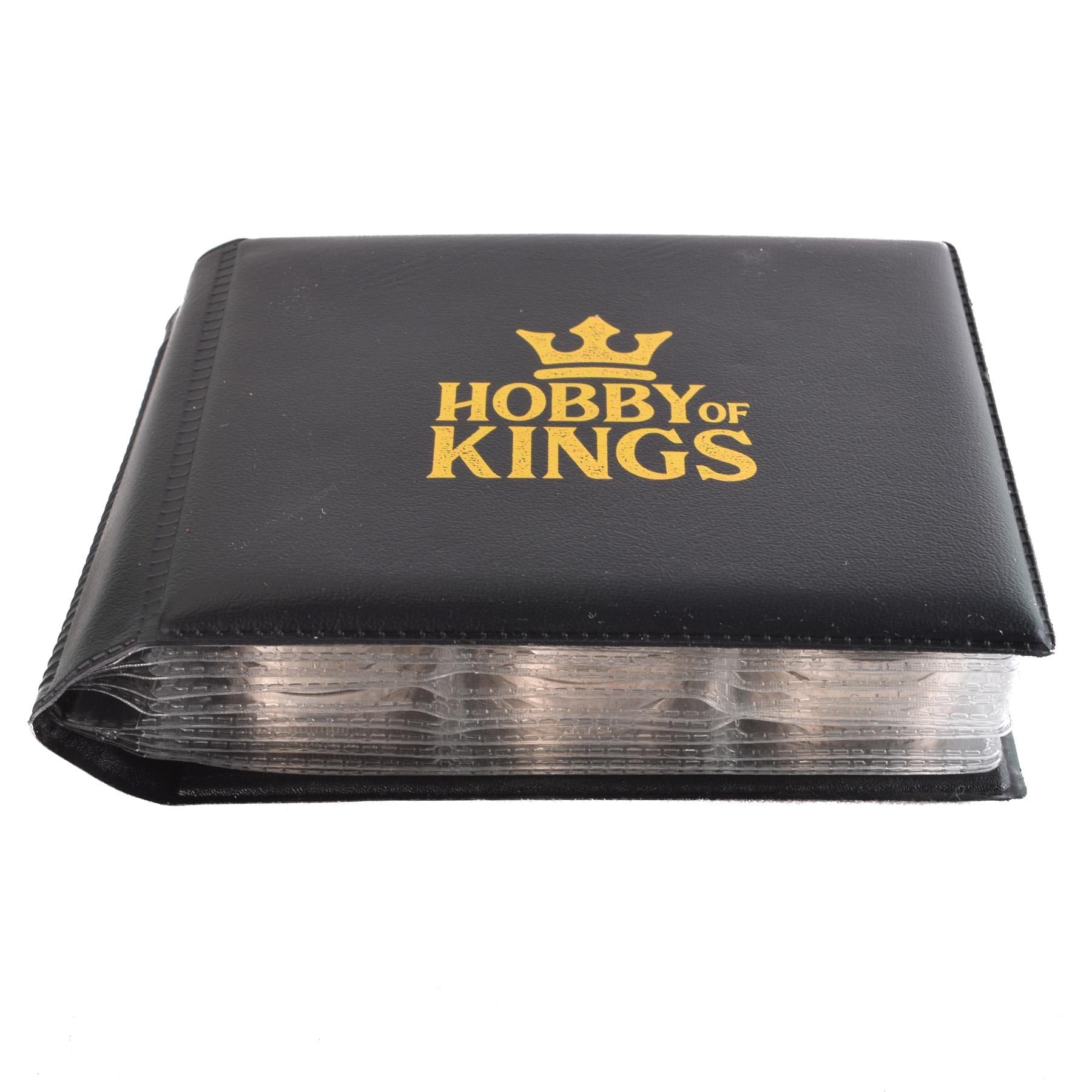Coin Album 60 Pockets / Grids | 10 Pages | 2.5 x 2.5cm | Money Storage for Currency Collectors