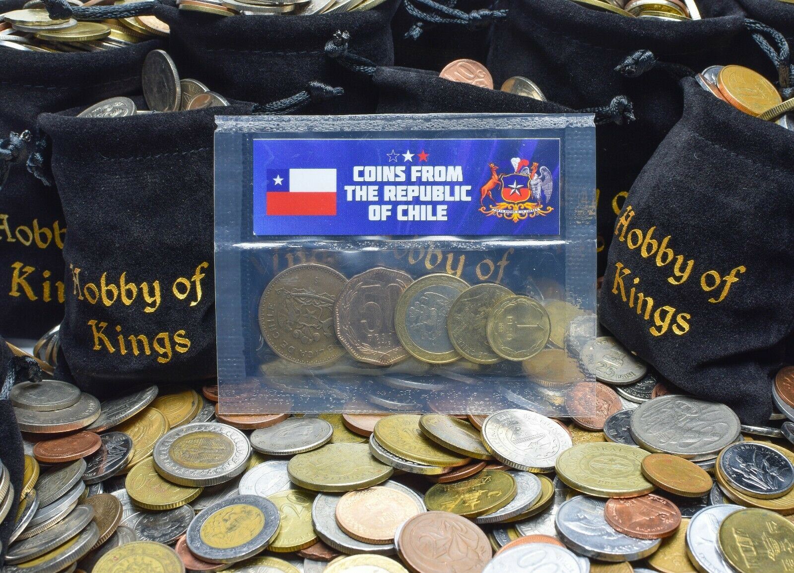 Coins Chile Mixed Collectible Currency Centesimos Escudos Centavos Pesos Chilean Money 1954 - 2021