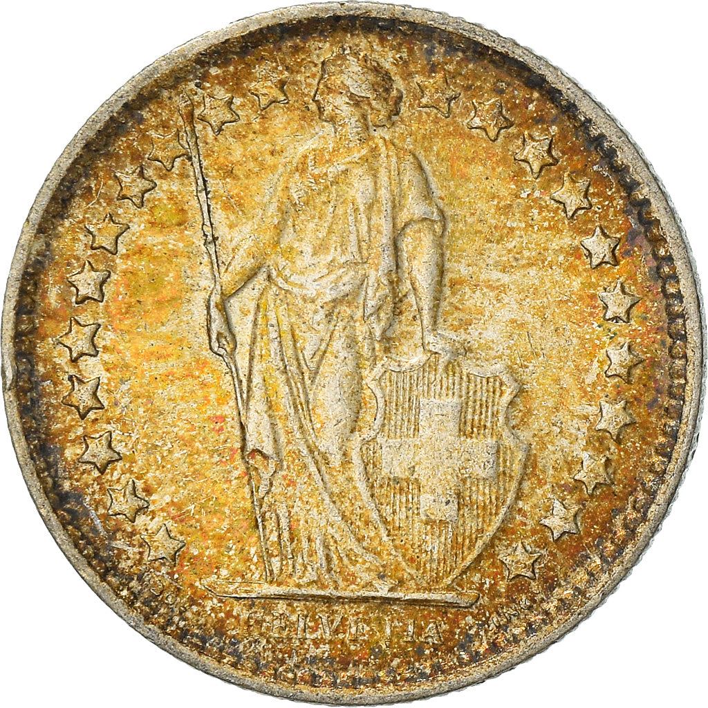 Switzerland Coin Swiss ½ Franc | Helvetia | KM23 | 1875 - 1967